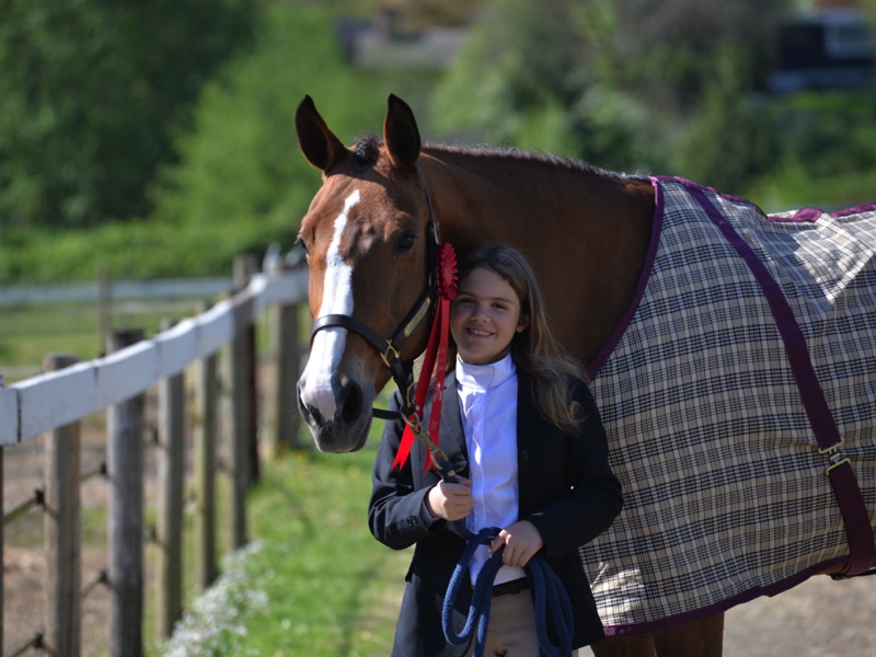 Queen-Margarets-School-equestrian-student