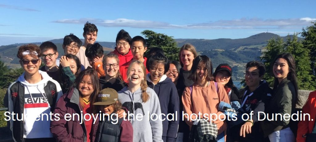 Taieri College students enjoying Dunedin