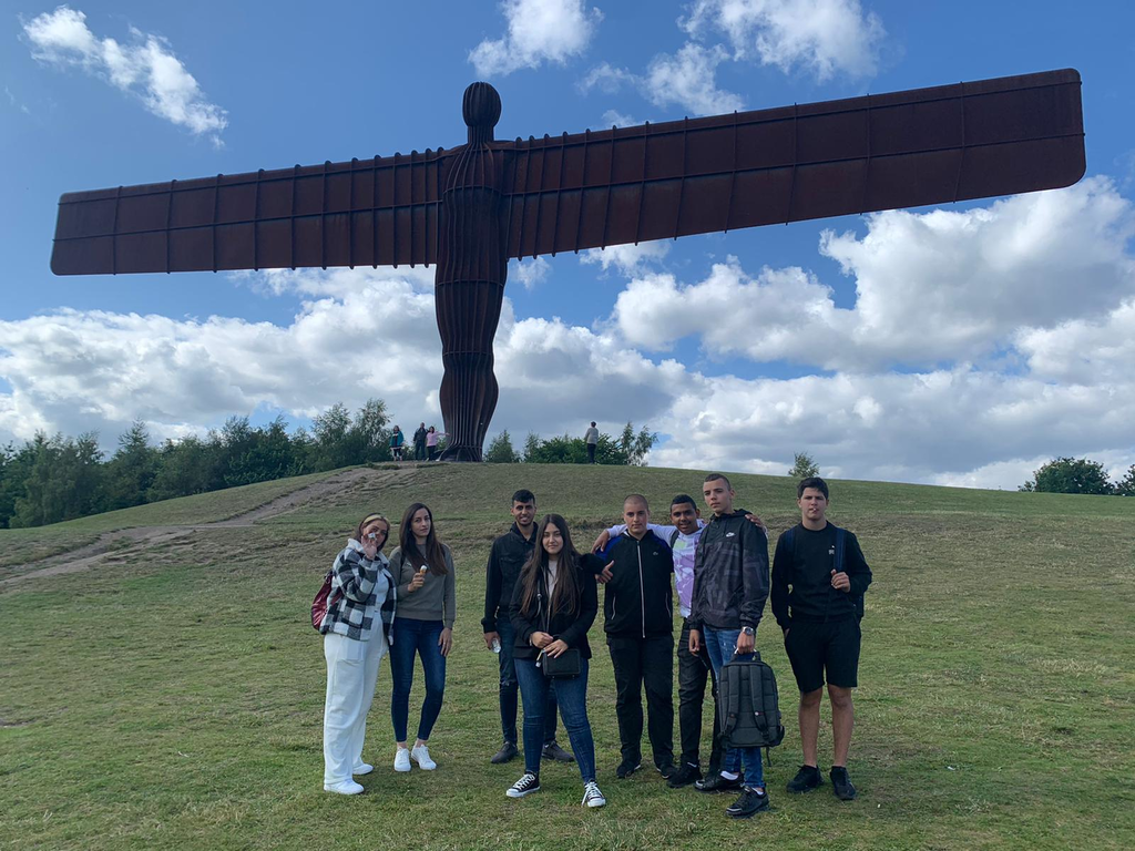 Newcastle International School students